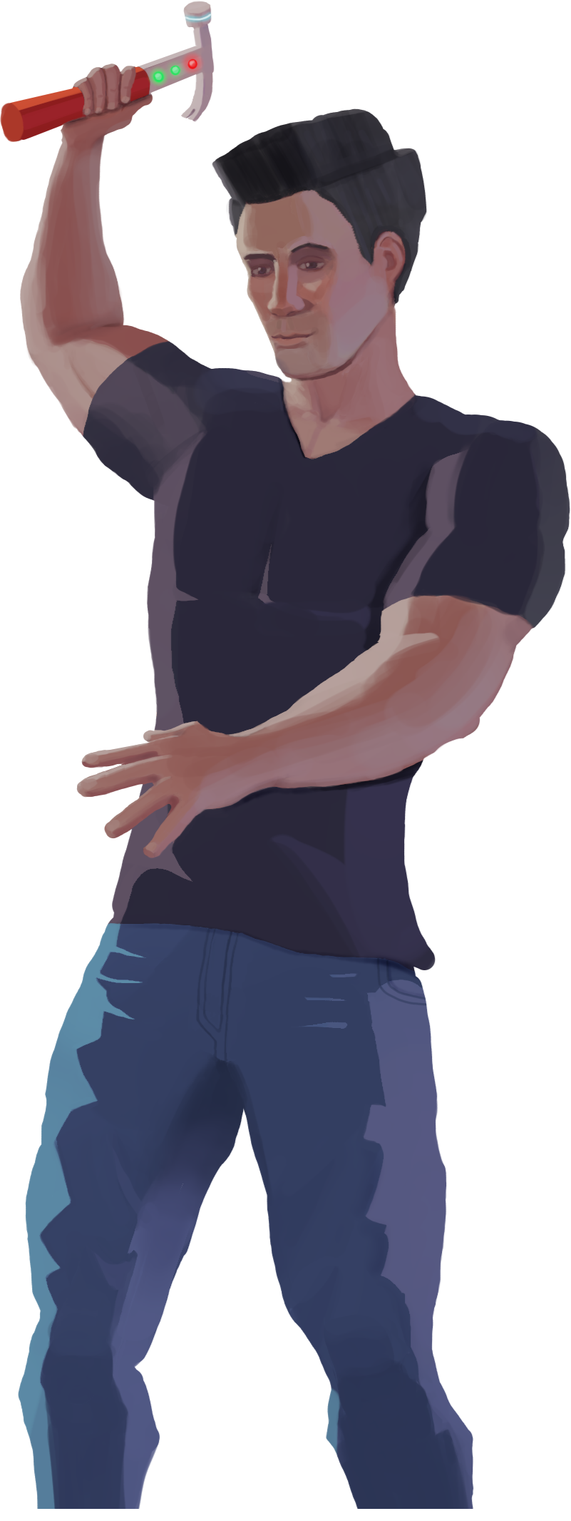 1 is key art 1 character